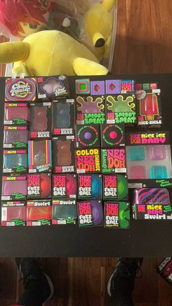Nee Doh Squish Toys