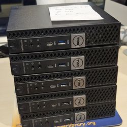 1 LOT OF 5 DELL OPTIPLEX 7050 MICRO. SURPLUS 