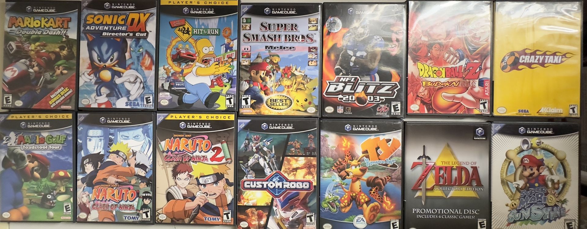 GameCube Games PlayStation And Wavebirds