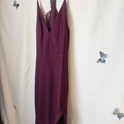 ASTR THE LABEL Peeking Lace Bodycon Dress: