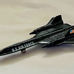 diecast metal airplane jet aircraft A-127 SR-71 Spy US Air Force military