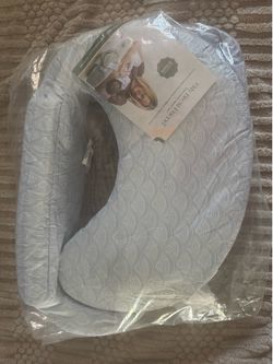 New My Brest Friend Breastfeeding Nursing Pillow - Lt Blue Print