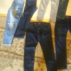 Ladies 7/8 Jeans All Jeans $5 Other Sizes Available Just Ask Men Women Kids