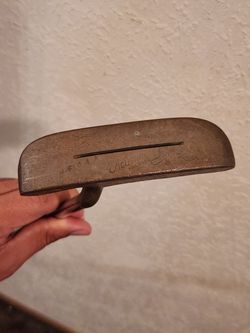 Acushnet Bullseye Golf Putter W-FLO 4A Slotted Blade Fluted Steel Shaft 34.5” RH