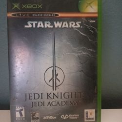 Star Wars Jedi Knight Jedi Academy Xbox Video Game