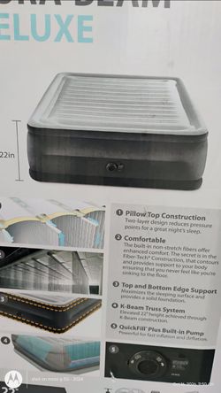 Inflatable bed