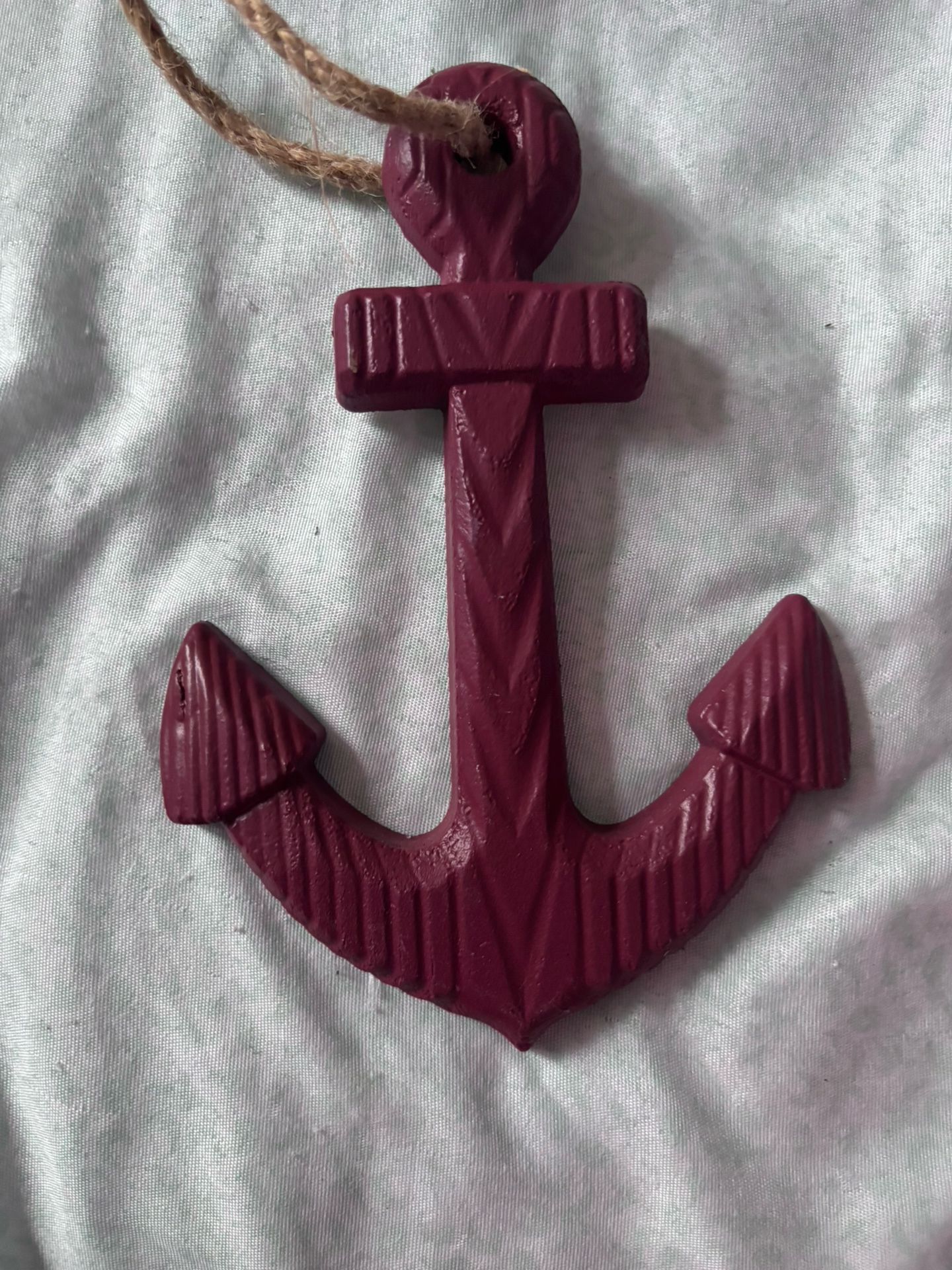 Red Hanging Beach Anchor