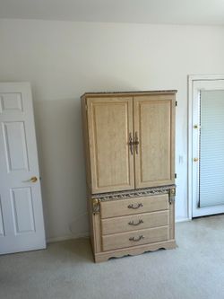 Armoire Base and 2 night stands