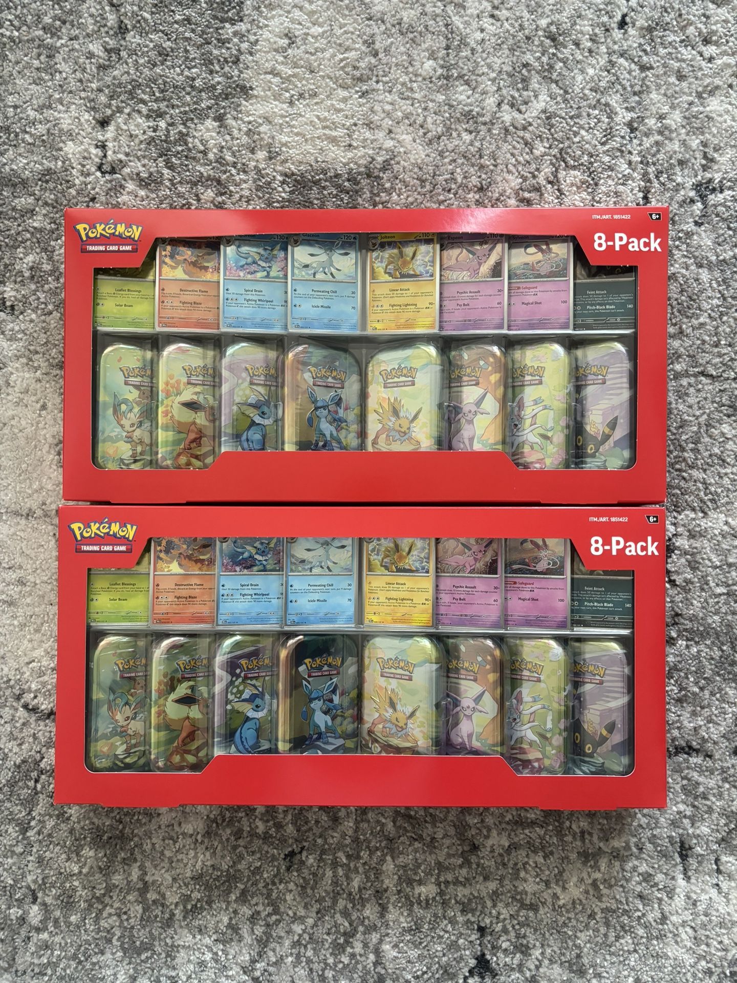 Pokémon Prismatic Evolutions 8 Pack (Costco)