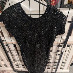 Ladies Fancy Sequins Dinner Dress