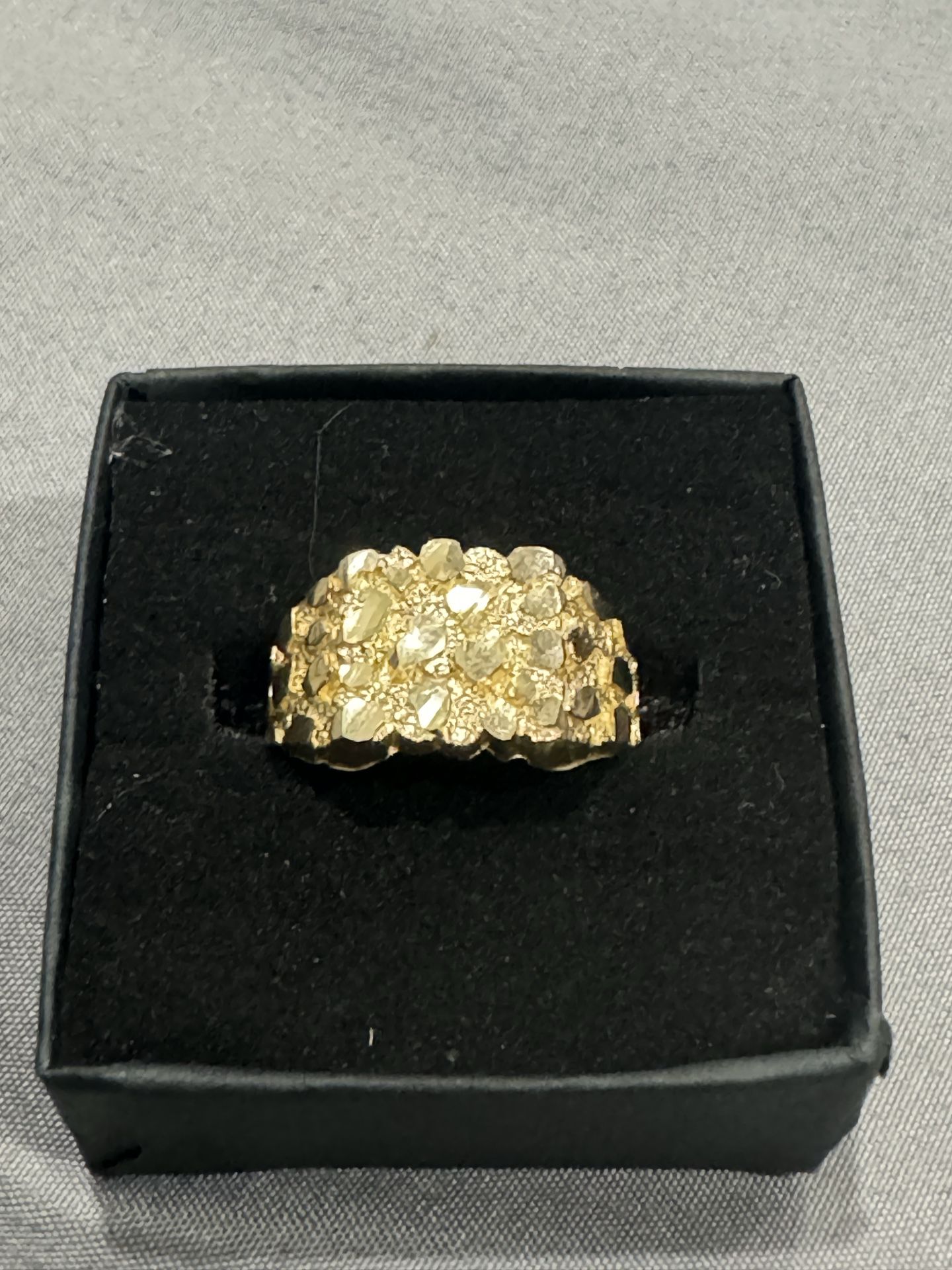 Gold Nugget Ring 