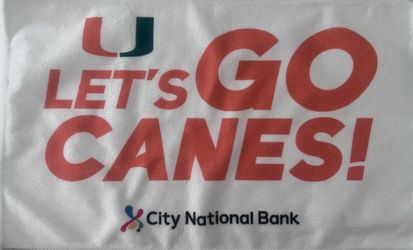 Canes Towel UM vs FSU (10/17/26)