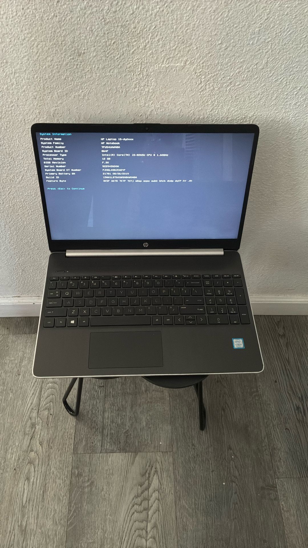 HP Notebook 15-dy0013dx 