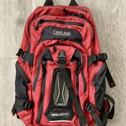 Camelbak HAWG NV Backpack Hydration Red Hiking Camping Pack