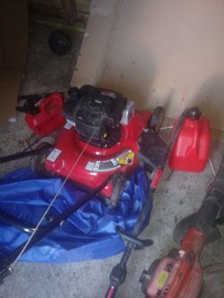 Yard machine Mower+ Troy Bilt trimmer