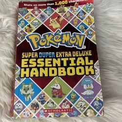 Pokémon Super Duper Extra Deluxe Essential Handbook published by Scholastic