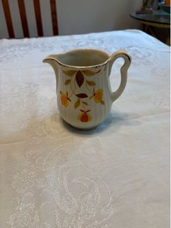 Hall Autumn Leaf Pitcher