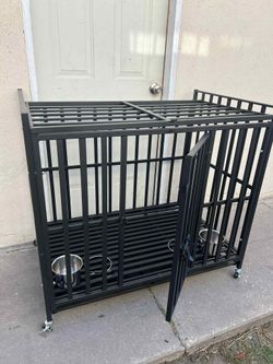 Dog Crate Heavy Duty 42”