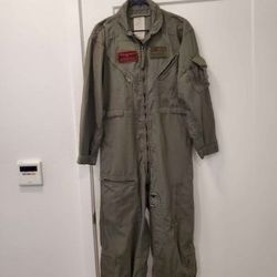 Overall Flight Suit- X-Large Dark Green