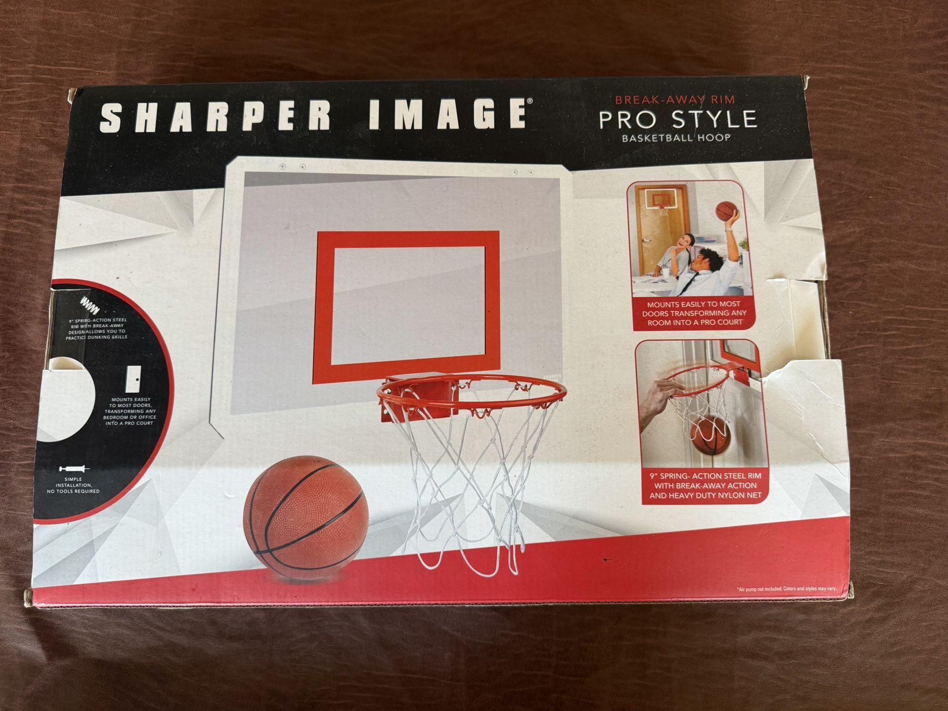 Sharper Image Pro Style Basketball Hoop