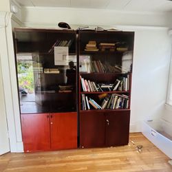 Bookshelves, Cherry Wood