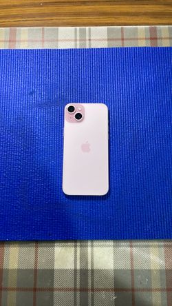 Iphone 15+ pink color 256gb unlocked