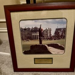 Arnold Palmer's farewell to the British Open at St. Andrews in 1995