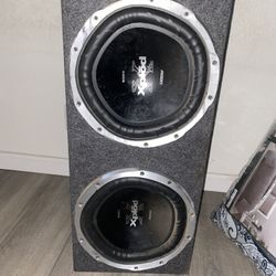Sony  2 12” Subwoofers