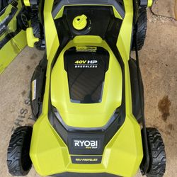RYOBI LAWN MOWER 40V 21" BRUSHLESS 163CC