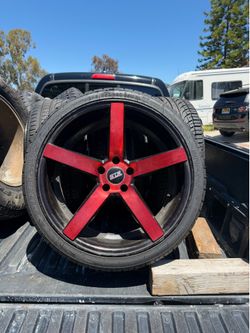 Tires and rims for sale   Rims 18. And. 20’s