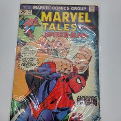 Marvel Comics Marvel Tales Starring Spider-man #52 1974 Mission Crush The Kingpin 
