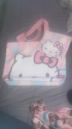 Hello Kitty bag and pouch 