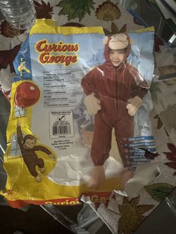 Curious George Costume Medium Youth 8-10