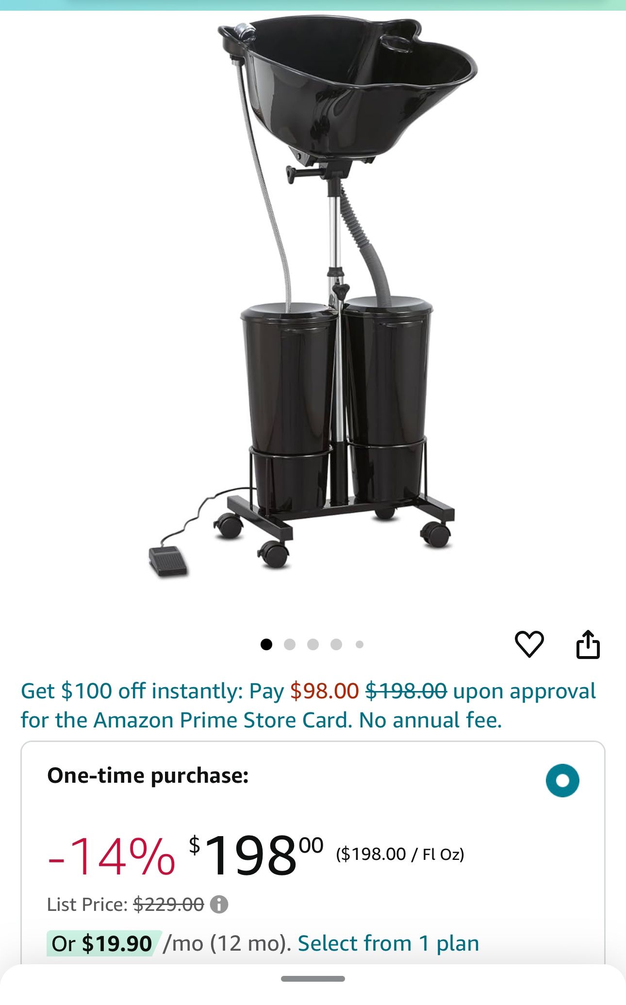 Portable Shampoo Bowl
