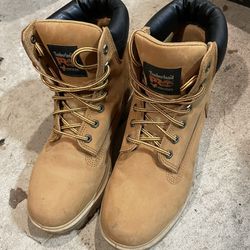 Timberland Pro 6” Steel Toe Work Shoes Men 8.5