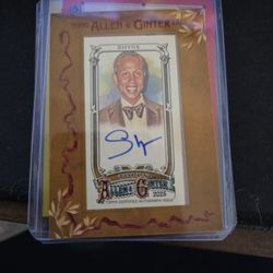 Shyne Autograph Card 