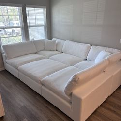 NEW White Cloud Couch Sofa Bed
