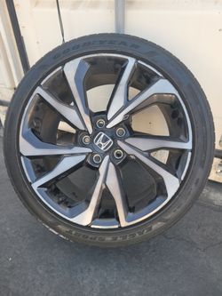 Honda civic sport wheel 18" used