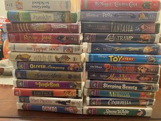 26 Disney VHS