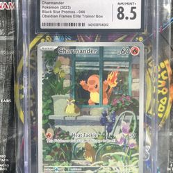graded charmander card FlexDeez Aluminum Case: Premium PSA Display System (6-Pack) main image 1