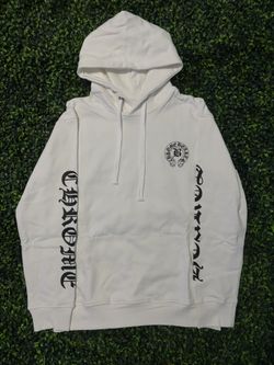 Chrome Hearts White Horseshoe Hoodie