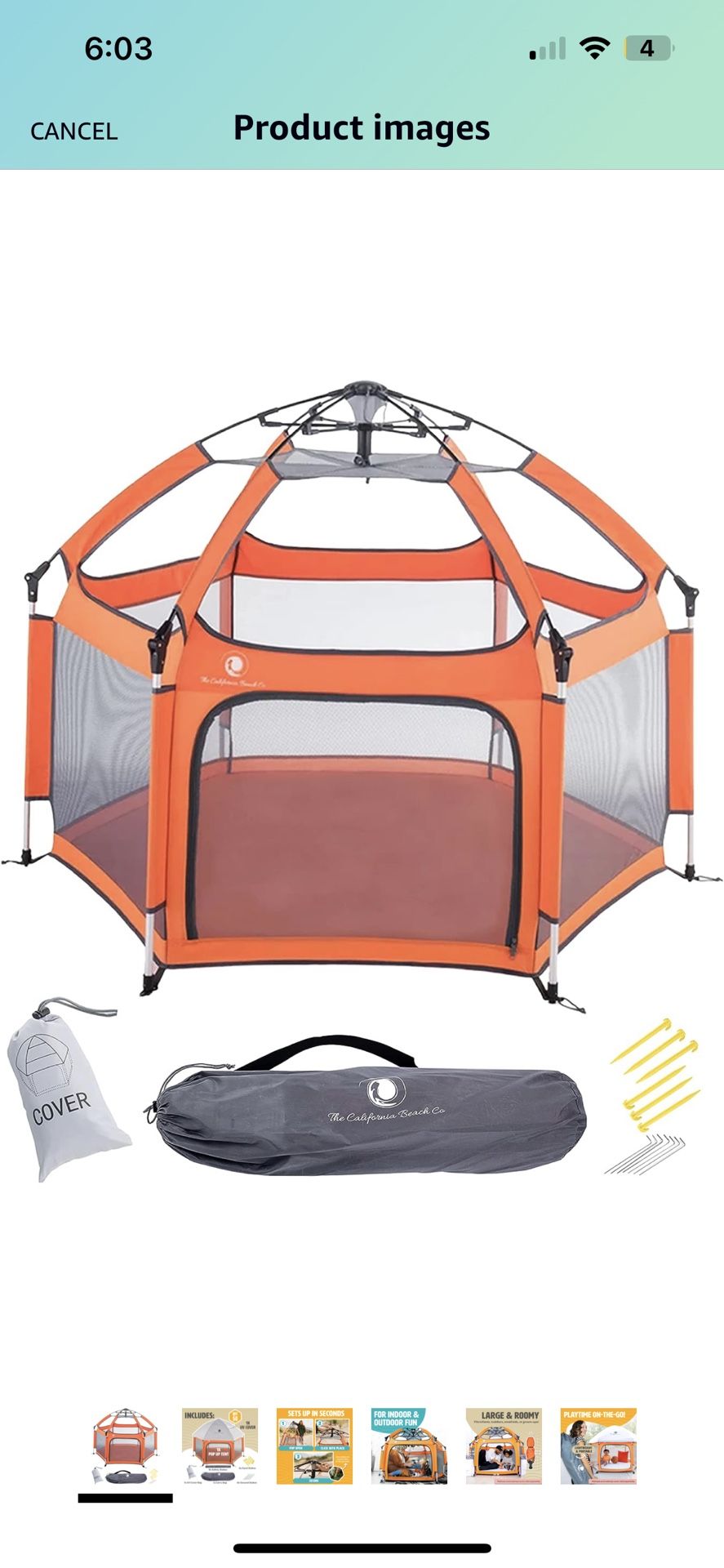 POP 'N GO Premium Outdoor and Indoor Baby Playpen Portable