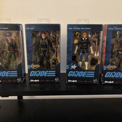 GI Joe Classified Series EXCLUSIVE Dragonfly Haslab Figures Only