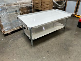 Equipment stands and stainless steel prep tables heavy duty