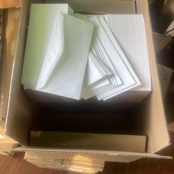 4 boxes of envelopes