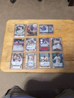 $5 Autographed Baseball Card. Take Your Pick. 