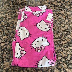 Hello kitty By Sanrio super pink sleep Lady pants size Large