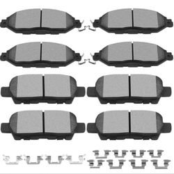 Ceramic brake pad set