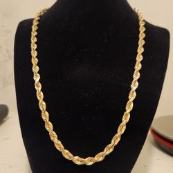 Rope Chain 14k 6mm