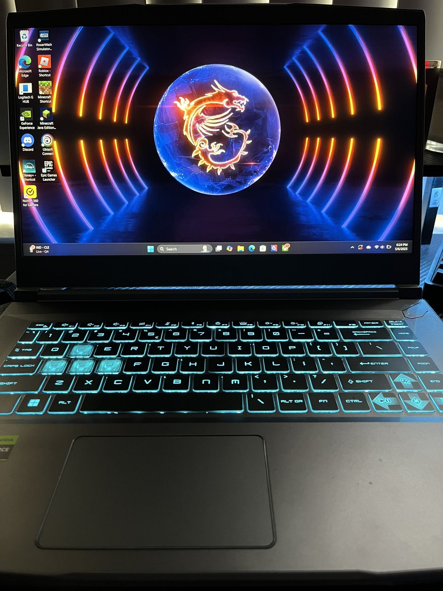 MSI gaming laptop